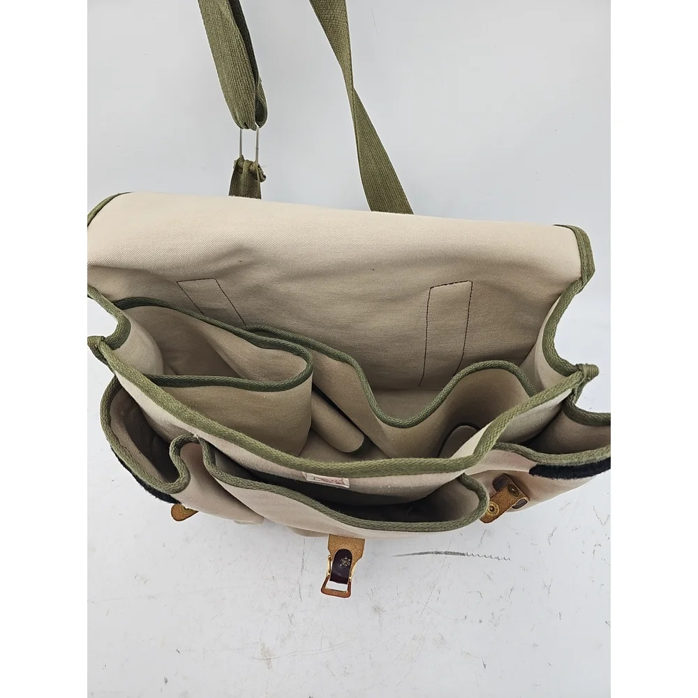 Vintage E. Leitz Inc. Canvas Camera Bag